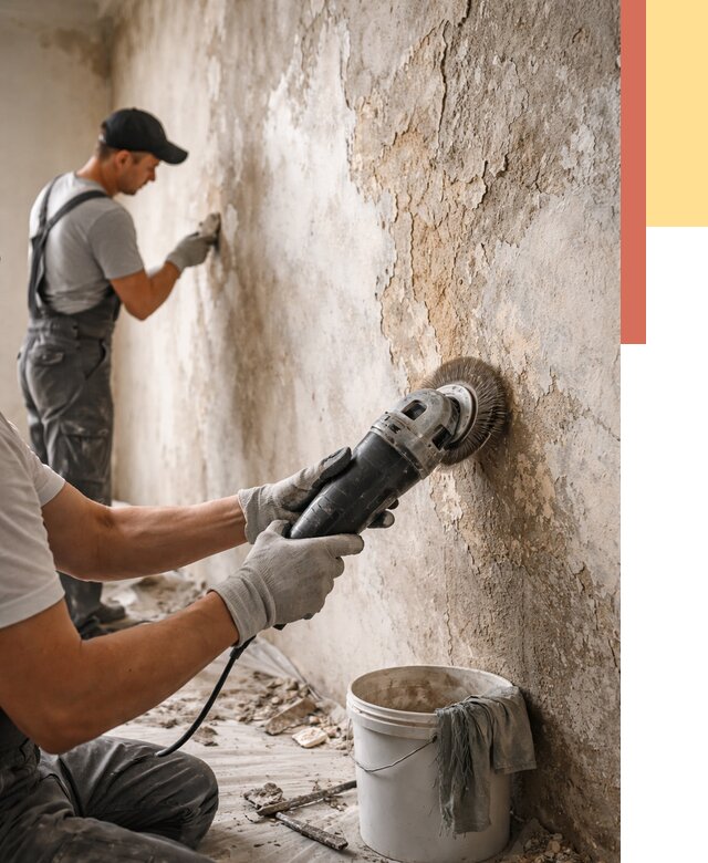 Снятие и удаление краски со стен в Великом Устюге от 2138 руб. — ОТДЕЛОЧНИК-Влс