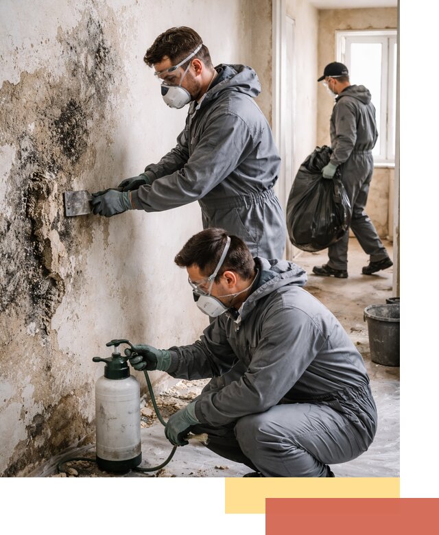 Удаление плесени со стен профессионально в Великом Устюге