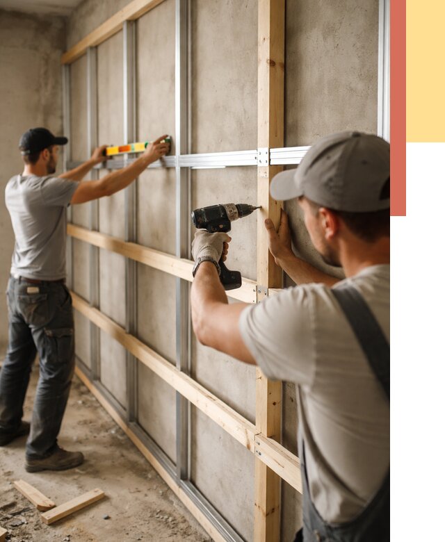 Устройство обрешетки под панели в Великом Устюге от 2138 руб. — монтаж под ключ | ОТДЕЛОЧНИК-Влс