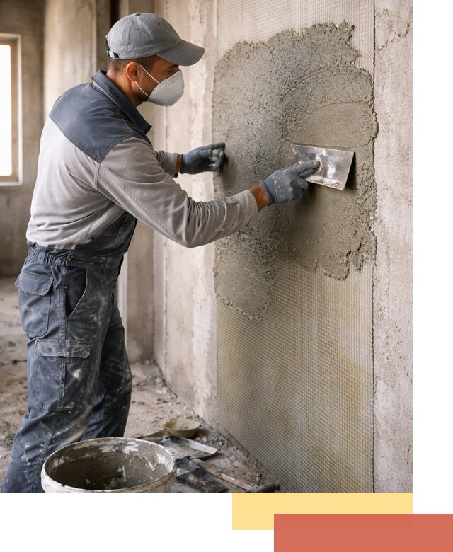 Штукатурка стен по сетке в Великом Устюге под ключ качественно и быстро