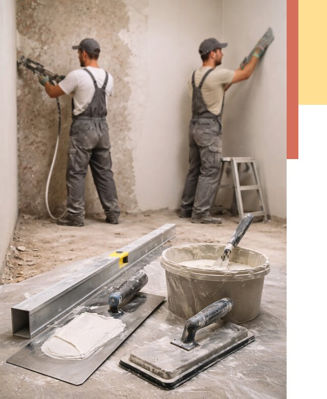 Штукатурка стен под обои в Великом Устюге от 4581 руб./м2 — выравнивание под обои | ОТДЕЛОЧНИК-Влс