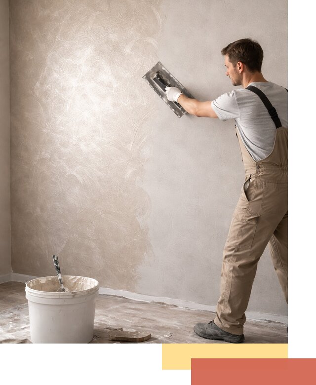 Декоративная штукатурка «Мокрый шелк» под ключ в Великом Устюге