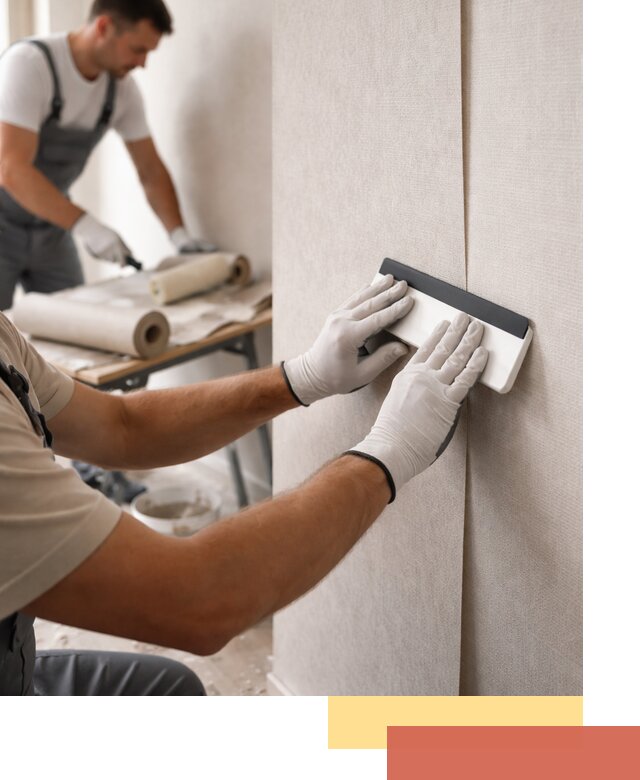 Поклейка обоев под покраску в Великом Устюге профессионально и быстро