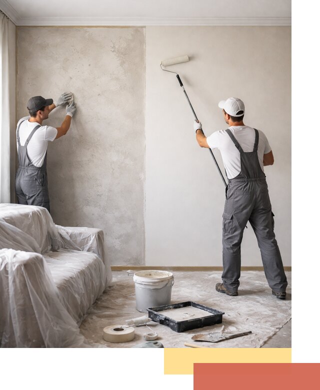 Покраска стен антивандальной краской в Великом Устюге