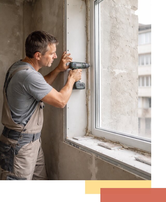 Монтаж гипсокартонных откосов в Великом Устюге под ключ