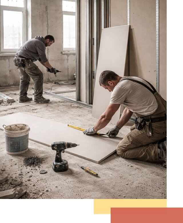 Кладка перегородок из ПГП под ключ в Великом Устюге