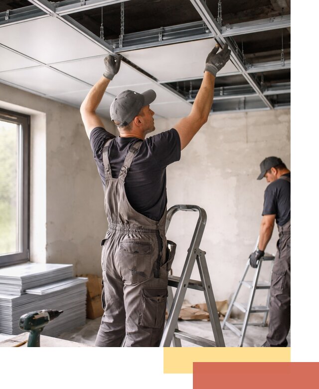 Монтаж кассетного потолка в Великом Устюге качественно и быстро