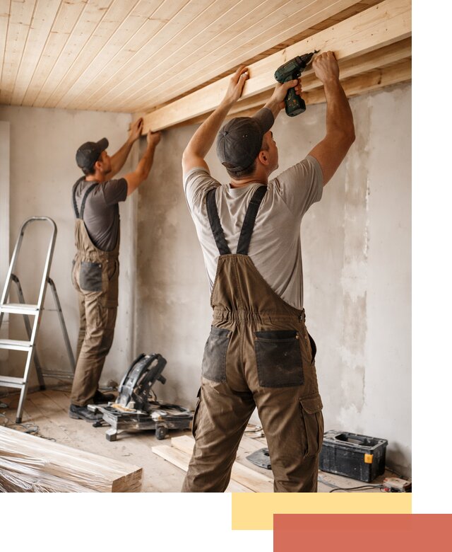 Монтаж потолка из вагонки в Великом Устюге профессионально и аккуратно