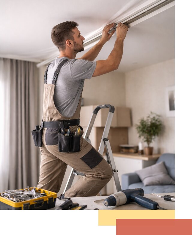 Ремонт натяжных потолков в Великом Устюге — качественно и оперативно