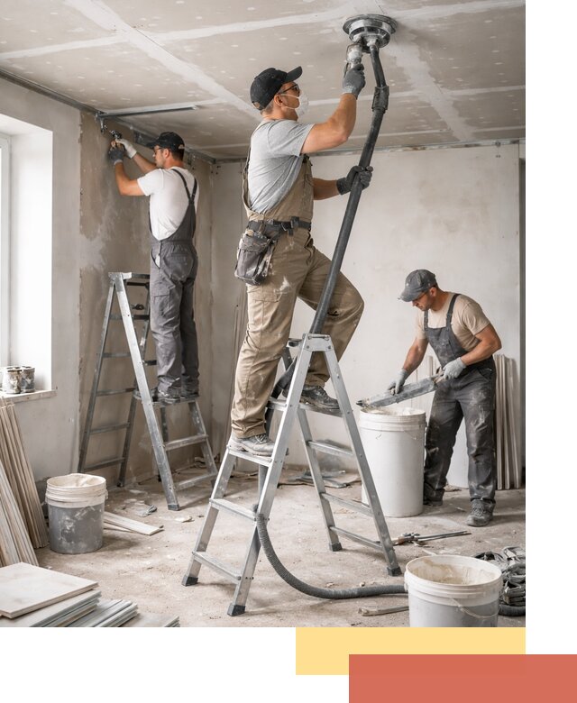 Ремонт потолка из гипсокартона в Великом Устюге: быстрый и качественный монтаж