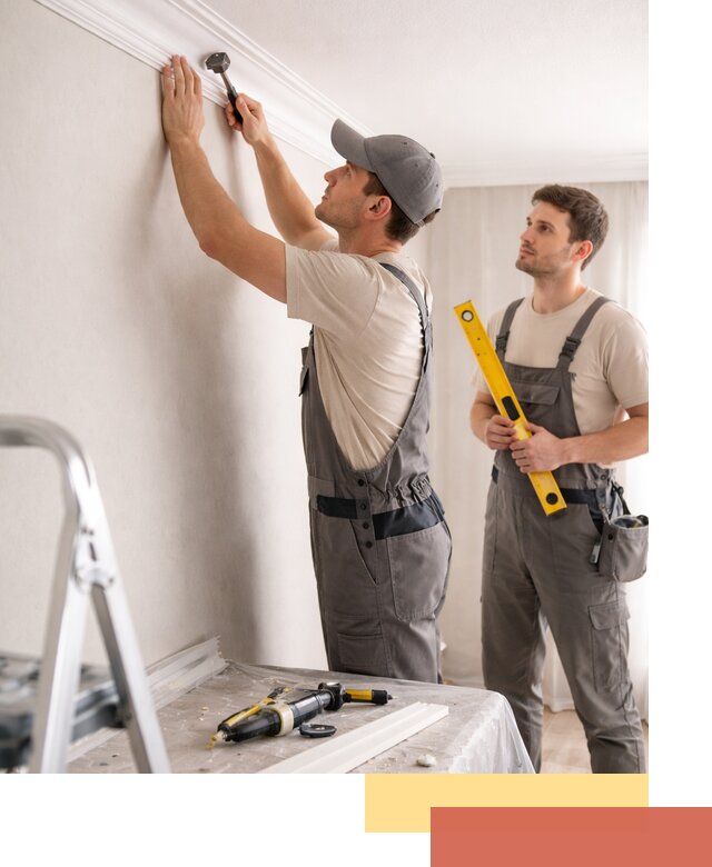 Монтаж потолочного плинтуса в Великом Устюге качественно и быстро