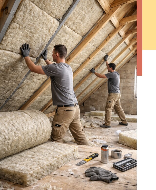 Утепление потолка минватой в Великом Устюге от 1476 руб. — быстро и недорого | ОТДЕЛОЧНИК-Влс