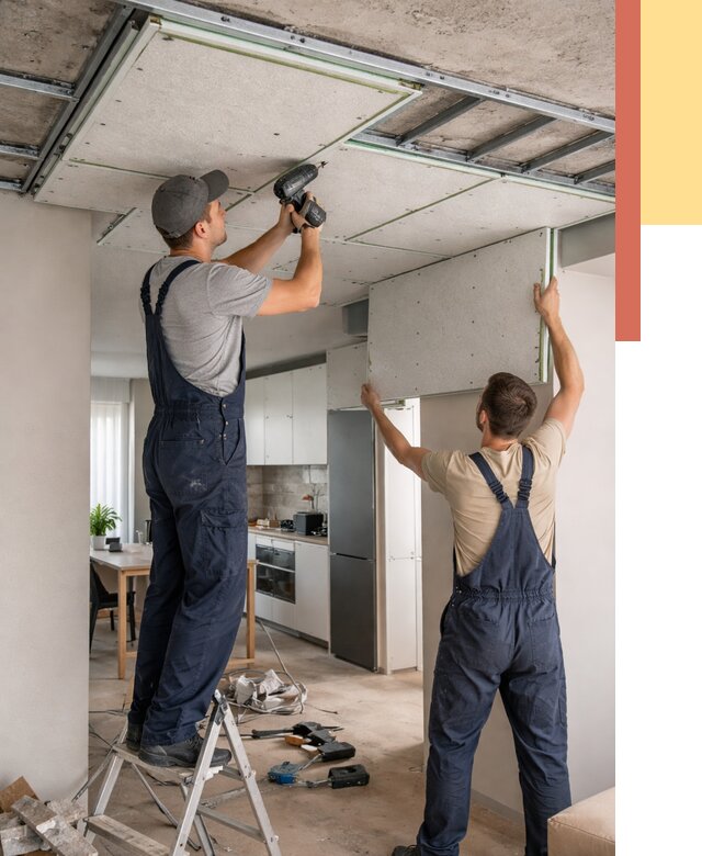 Шумоизоляция потолка панелями зипс в Великом Устюге от 1883 руб. под ключ | ОТДЕЛОЧНИК-Влс